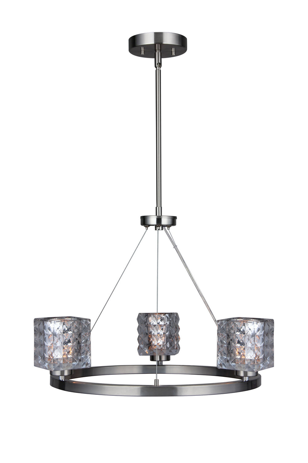 Woodbridge Charlotte 16313STN-C80414 Chandelier Light - Satin Nickel