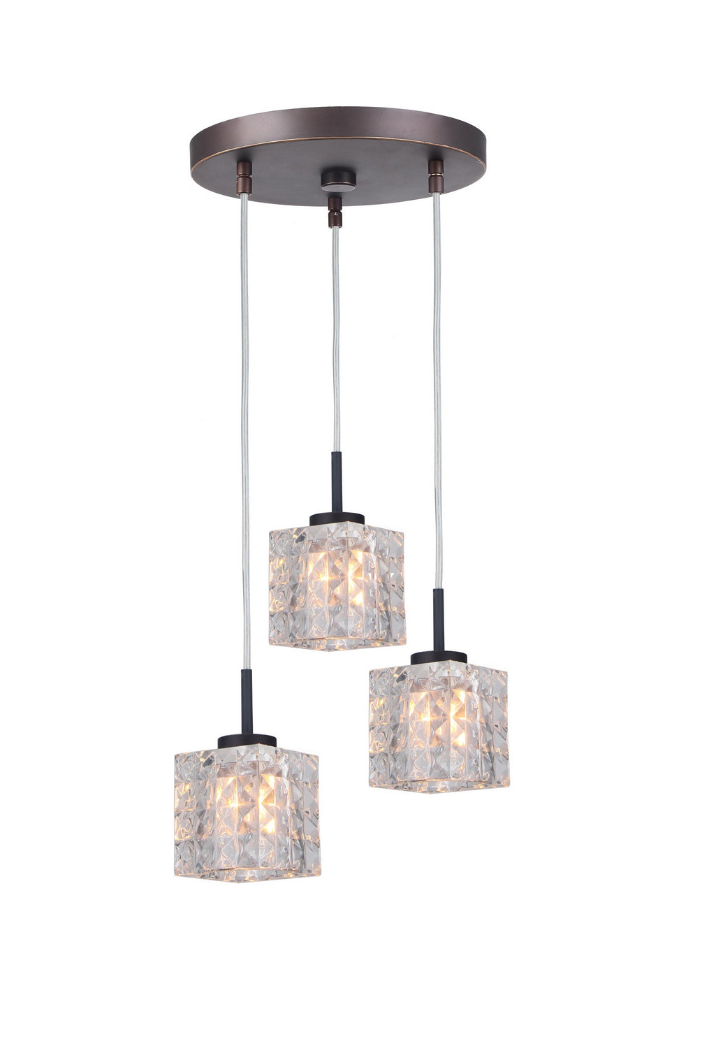 Woodbridge Charlotte 16324MEB-C80410 Pendant Light - Bronze