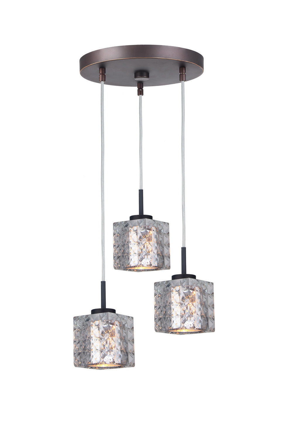 Woodbridge Charlotte 16324MEB-C80414 Pendant Light - Bronze