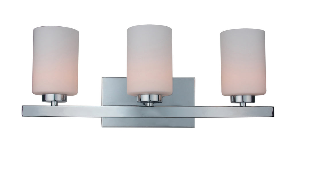 Woodbridge Charlotte 16353CHR-C10455 Bath Vanity Light 21 in. wide - Chrome