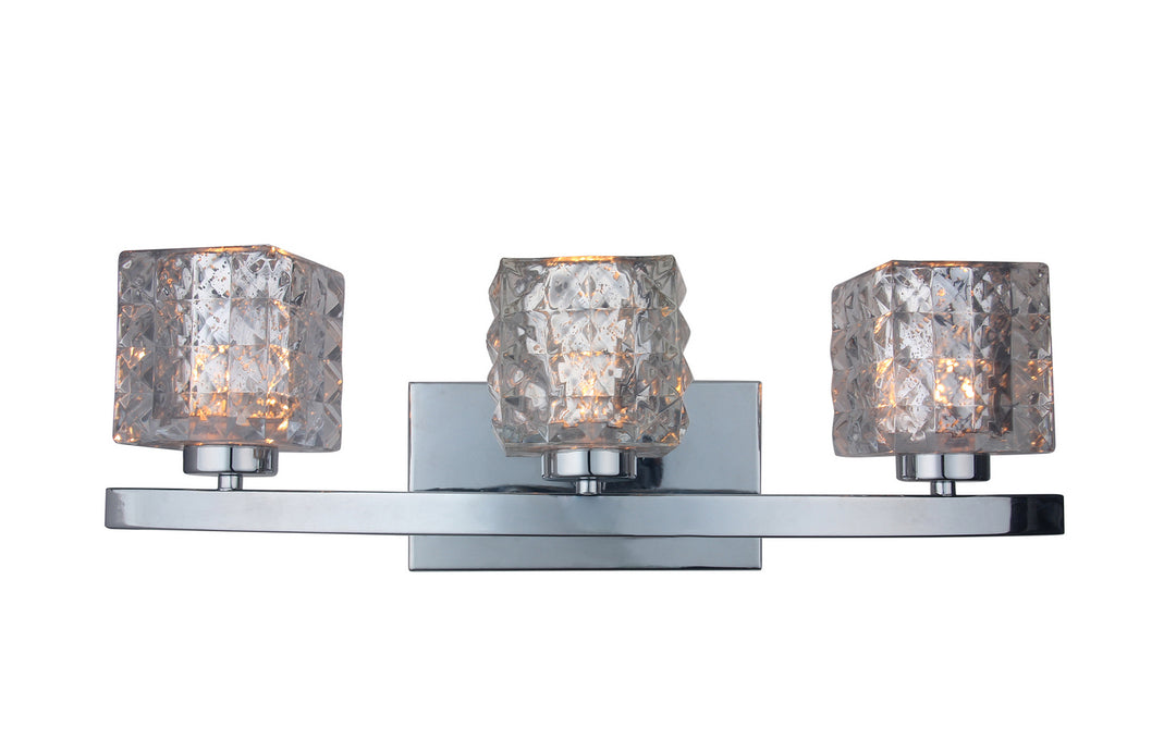 Woodbridge Charlotte 16353CHR-C80414 Bath Vanity Light 21 in. wide - Chrome