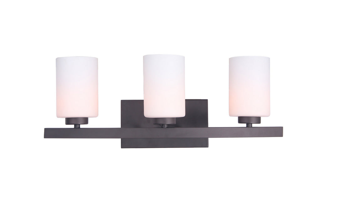 Woodbridge Charlotte 16353MEB-C10455 Bath Vanity Light 21 in. wide - Bronze