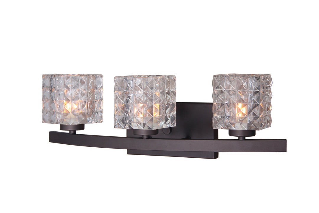 Woodbridge Charlotte 16353MEB-C80410 Bath Vanity Light 21 in. wide - Bronze