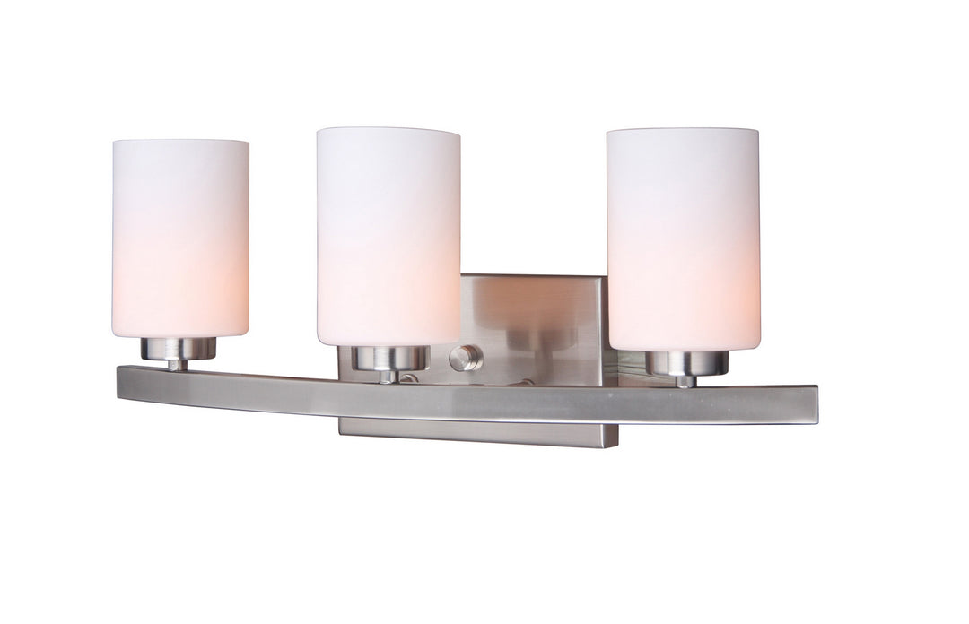 Woodbridge Charlotte 16353STN-C10455 Bath Vanity Light 21 in. wide - Satin Nickel