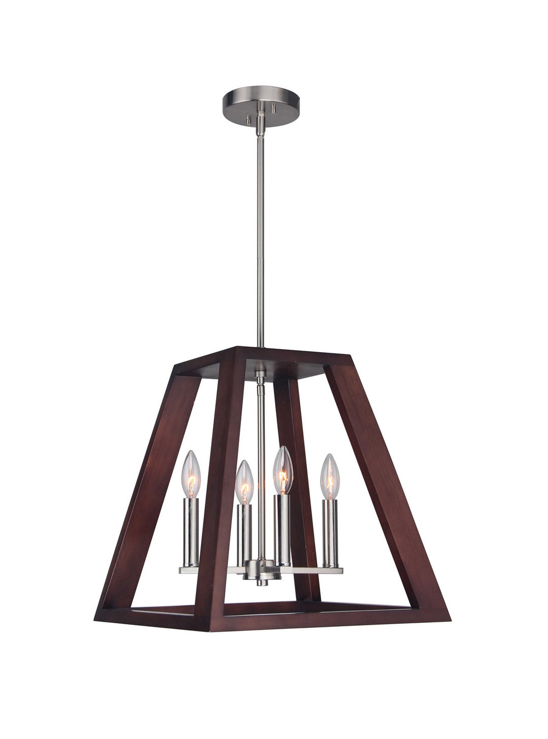 Woodbridge Walden 17220STN-WLK3WN Pendant Light - Satin Nickel