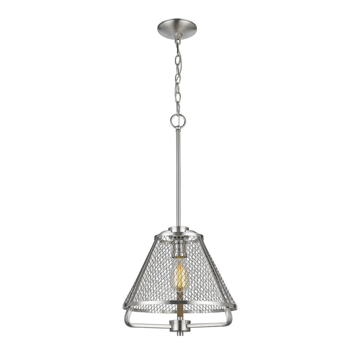 Z-Lite Iuka 451-12BN Pendant Light - Brushed Nickel