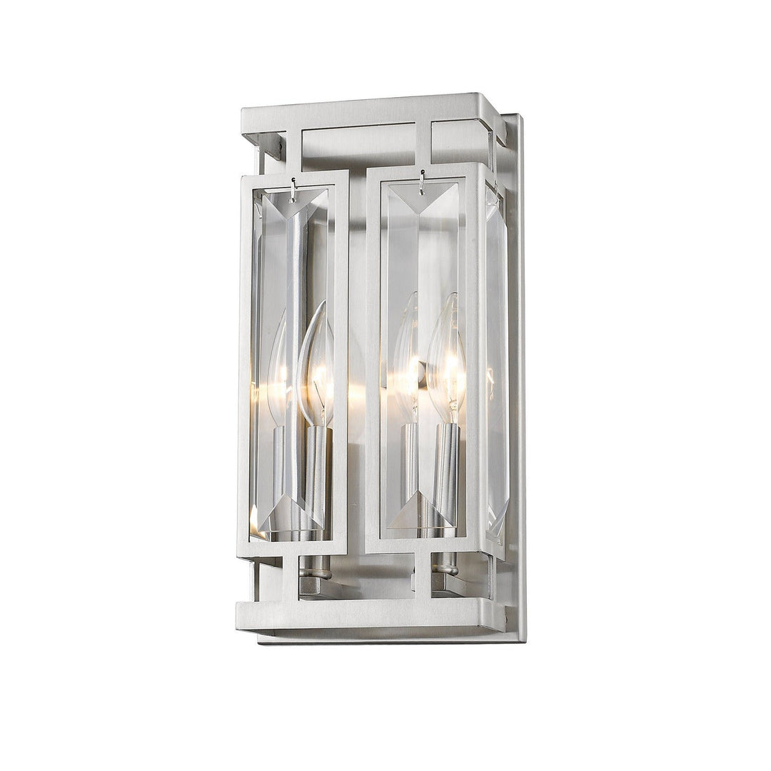 Z-Lite Mersesse 6006-2S-BN Wall Sconce Light - Brushed Nickel