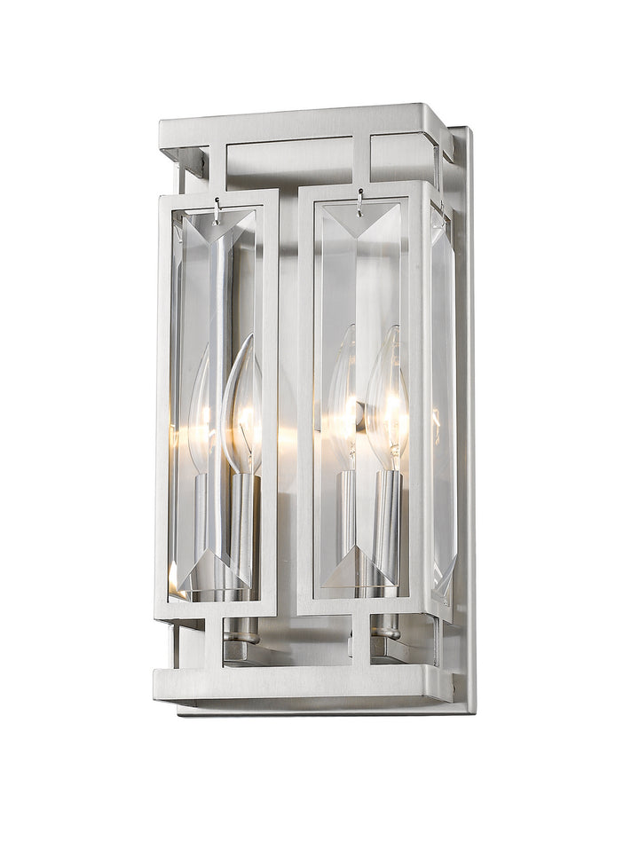 Z-Lite Mersesse 6006-2S-BN Wall Sconce Light - Brushed Nickel
