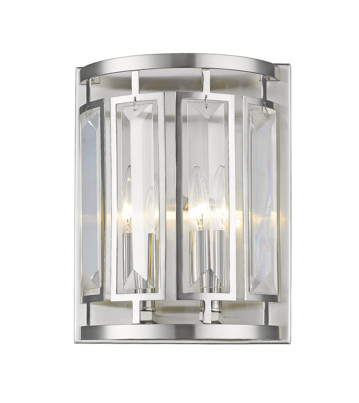 Z-Lite Mersesse 6007-2S-BN Wall Sconce Light - Brushed Nickel