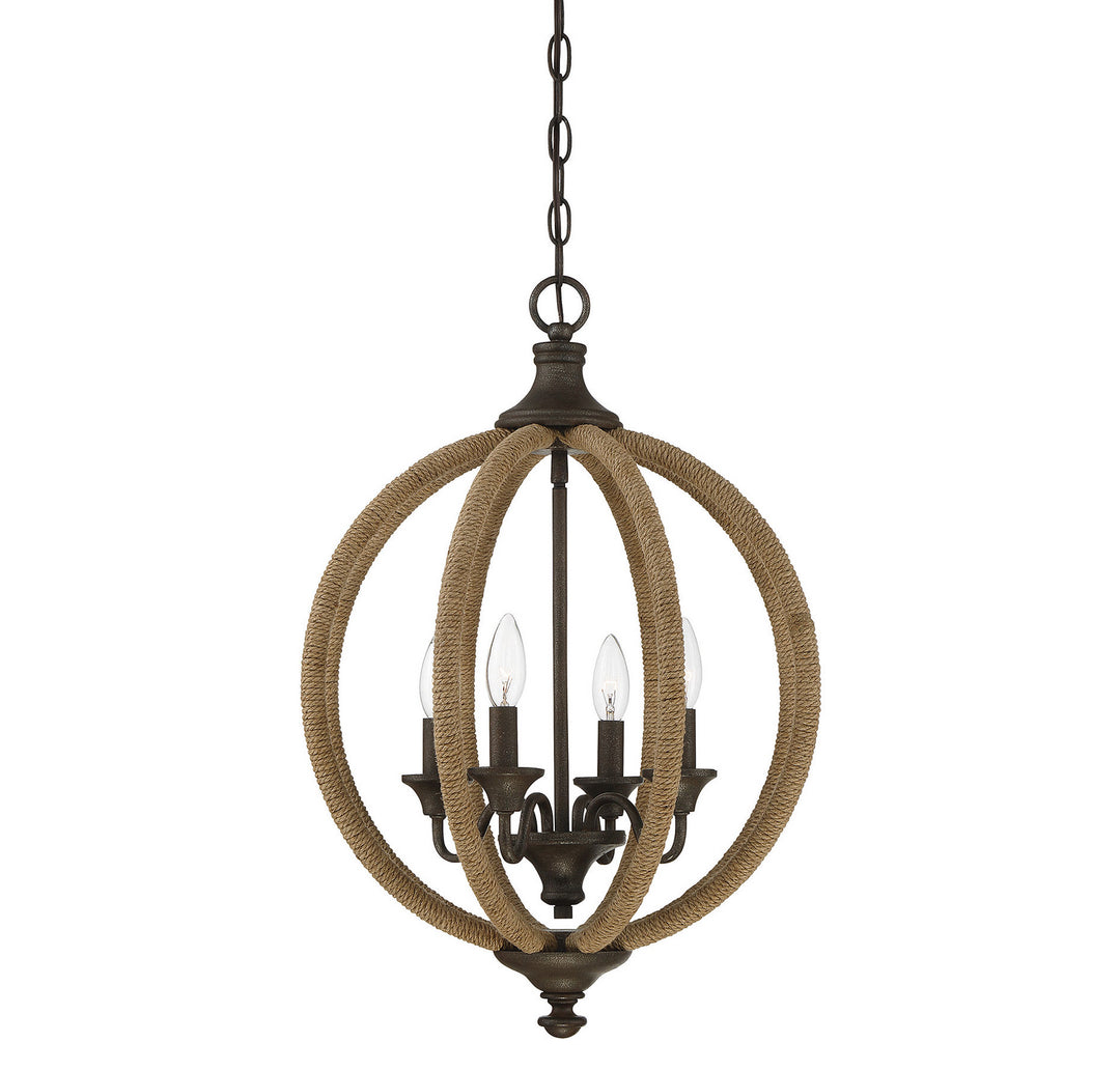 Savoy House Findlay 7-9215-4-32 Pendant Light - Artisan Rust