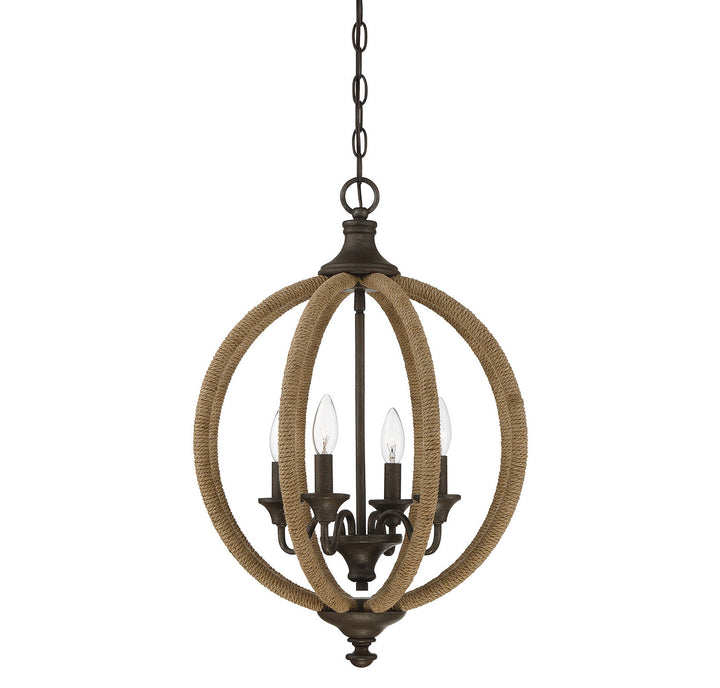 Savoy House Findlay 7-9215-4-32 Pendant Light - Artisan Rust