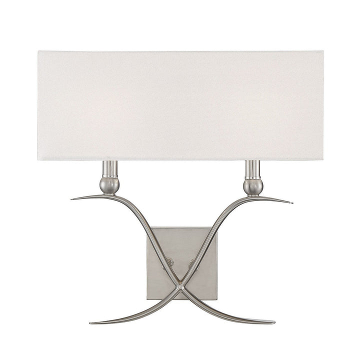 Savoy House Payton 9-800-2-SN Wall Sconce Light - Satin Nickel