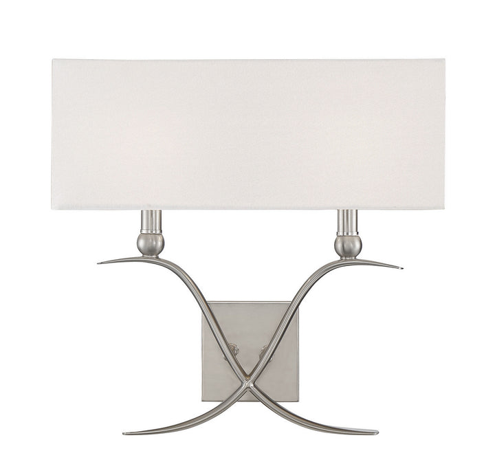 Savoy House Payton 9-800-2-SN Wall Sconce Light - Satin Nickel
