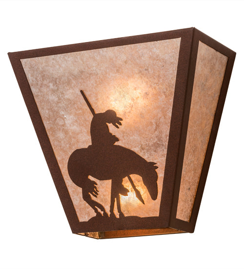 Meyda Tiffany Trails End 82335 Wall Light - Red Rust