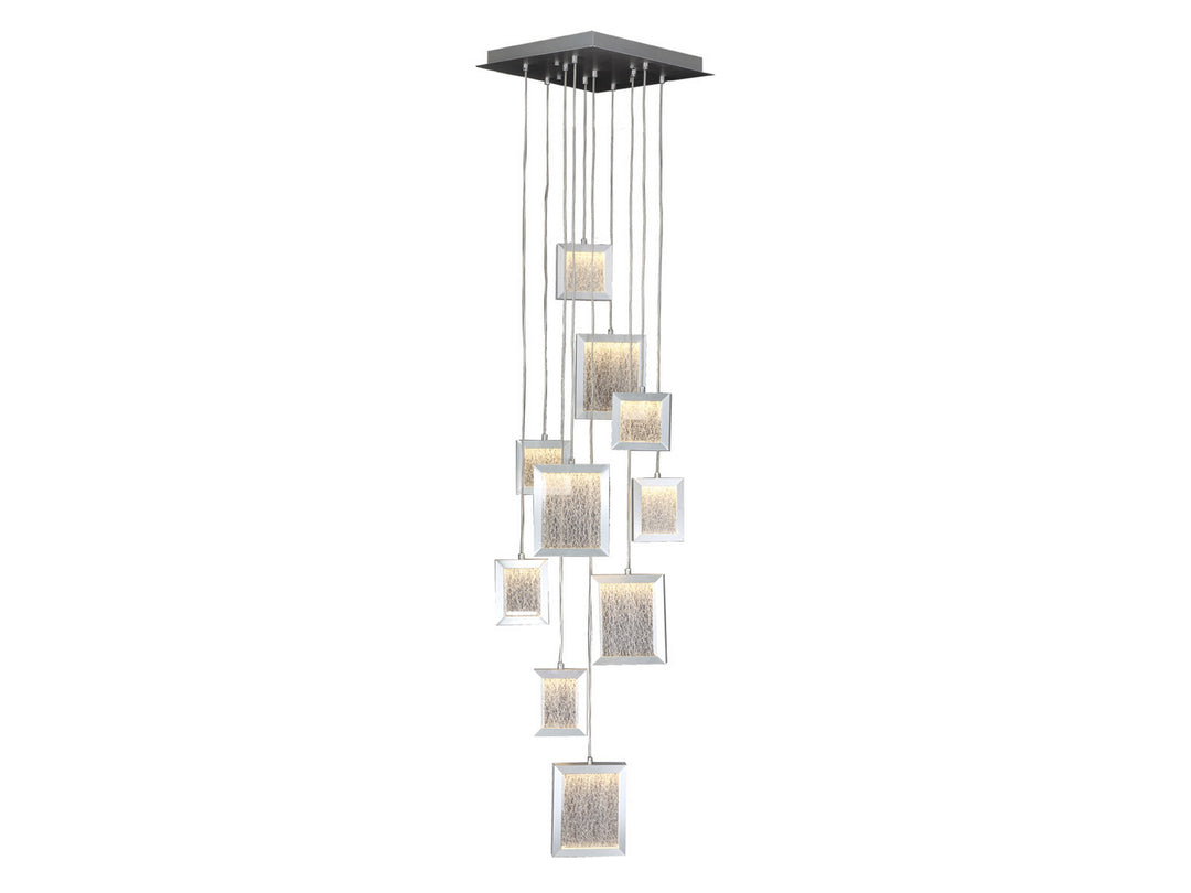 Avenue Brentwood HF6010-BA Pendant Light - Brushed Aluminum