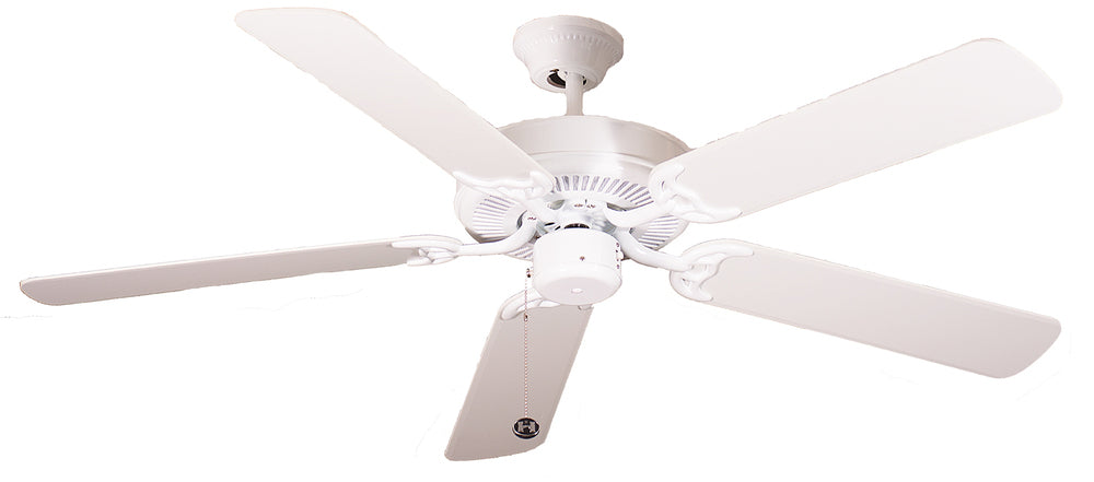 HOMEnhancements Caliber B552 WH5W Ceiling Fan 52 - White, White/