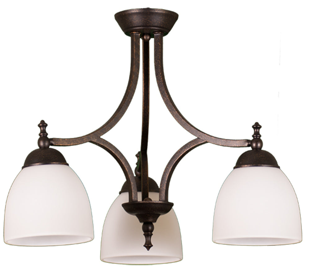 HOMEnhancements Austin CH-143D(WH725)-RB Chandelier Light - Rubbed Bronze