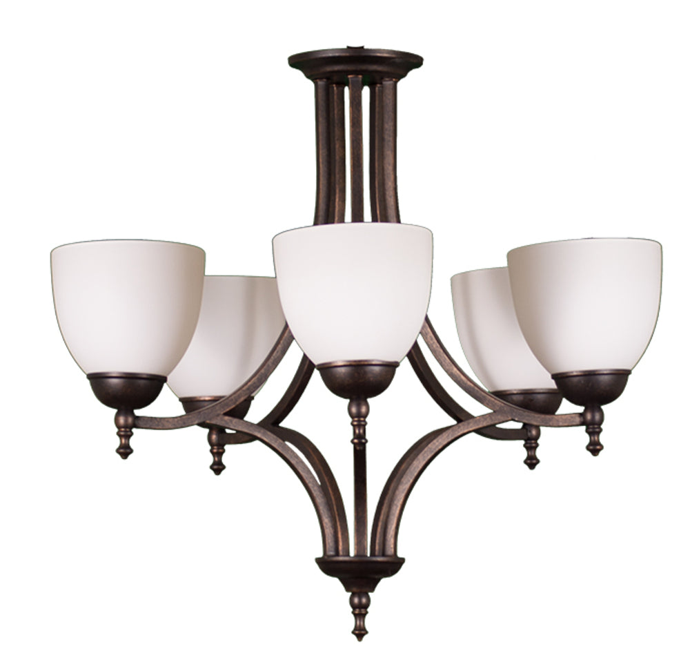 HOMEnhancements Austin CH-145(WH725)-RB Chandelier Light - Rubbed Bronze