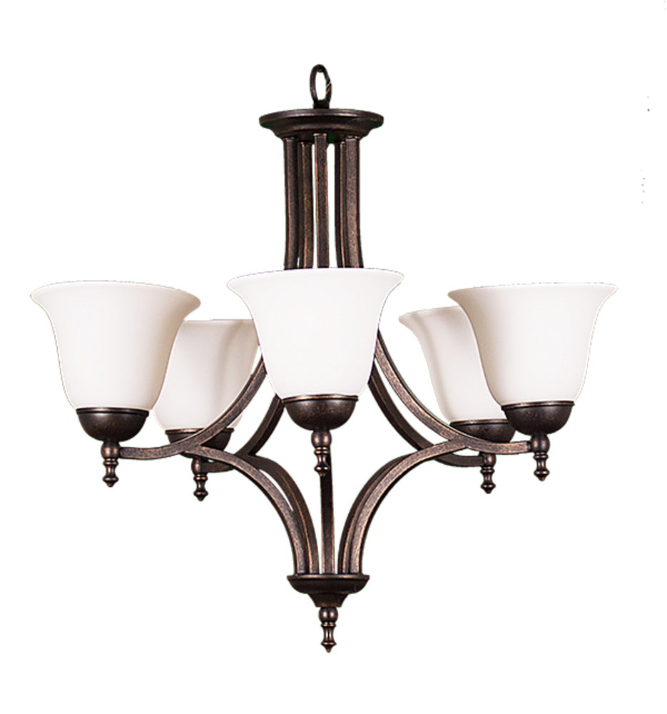 HOMEnhancements Austin CH-145WH-RB Chandelier Light - Rubbed Bronze