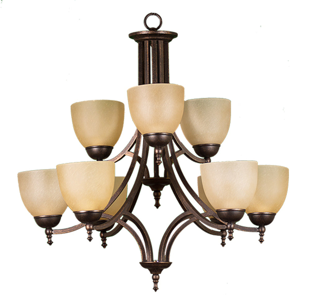 HOMEnhancements Austin CH-149(TS725)-RB Chandelier Light - Rubbed Bronze