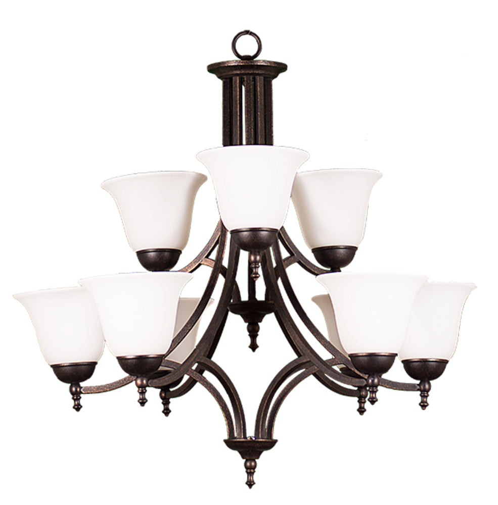 HOMEnhancements Austin CH-149WH-RB Chandelier Light - Rubbed Bronze