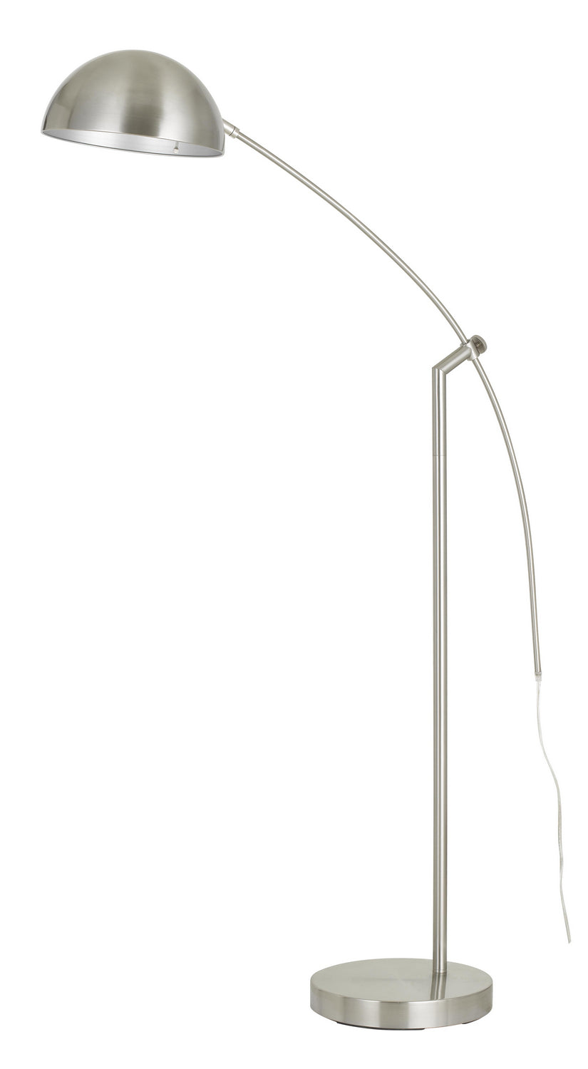 Cal Lighting BO-2772FL-BS Pinehurst One Light Floor Lamp Lamp Pewter, Nickel, Silver