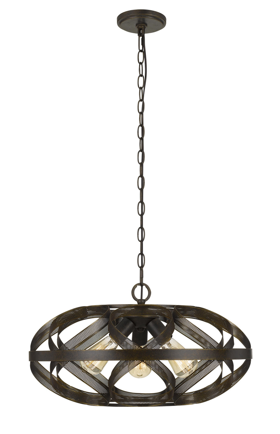 Cal Alma FX-3659-3 Pendant Light - Dark Bronze