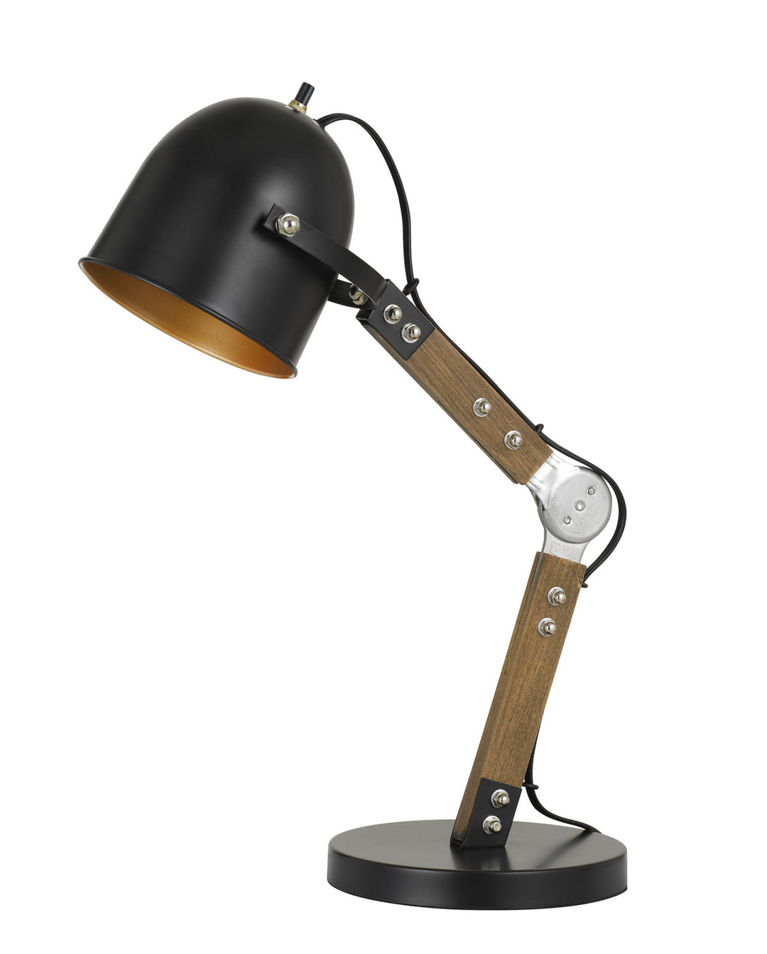 Cal Lighting BO-2757DK Binimi One Light Desk Lamp Lamp Black