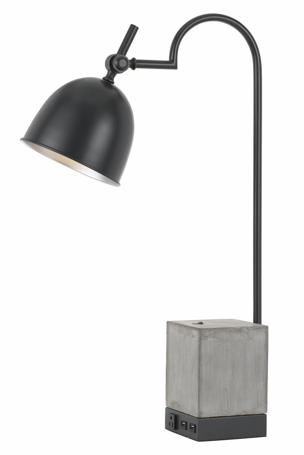 Cal Lighting BO-2770DK Beaumont One Light Desk Lamp Lamp Black