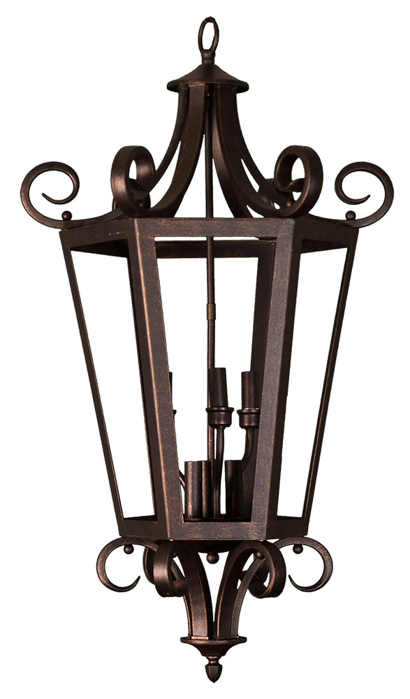 HOMEnhancements El Paso EP-HF42-RB Pendant Light - Rubbed Bronze