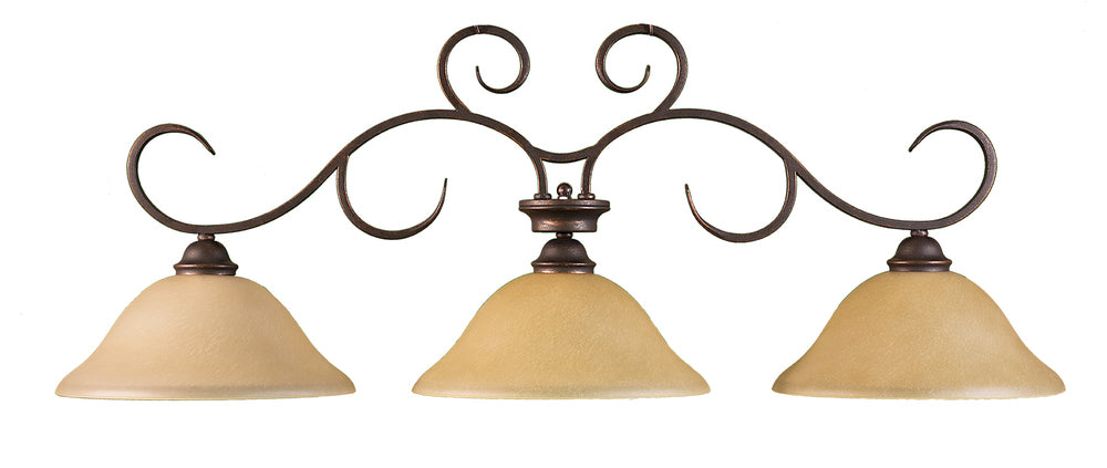 HOMEnhancements El Paso EP-IL3(TS)-RB Pendant Light - Rubbed Bronze