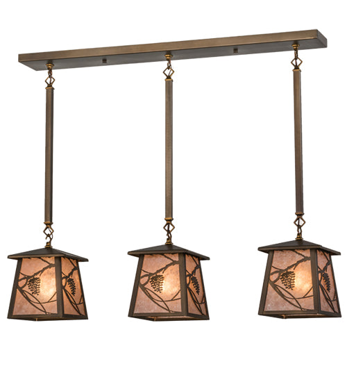 Meyda Tiffany Whispering Pines 82389 Pendant Light - Antique Copper