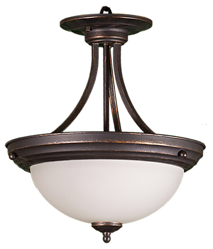 HOMEnhancements Austin HF-143WH-RB Ceiling Light - Rubbed Bronze