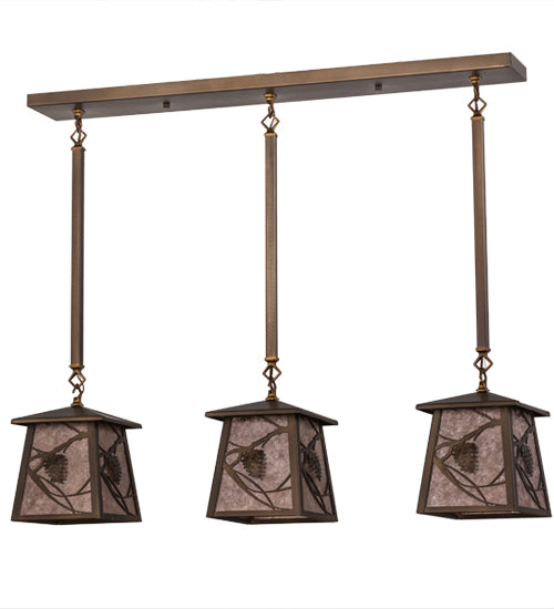 Meyda Tiffany Whispering Pines 82389 Pendant Light - Antique Copper