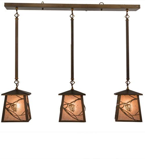 Meyda Tiffany Whispering Pines 82389 Pendant Light - Antique Copper