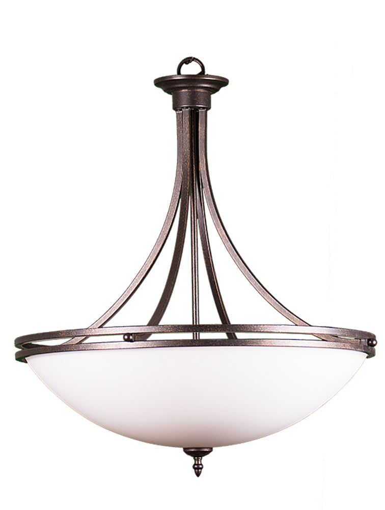 HOMEnhancements Austin HF-245WH-RB Pendant Light - Rubbed Bronze