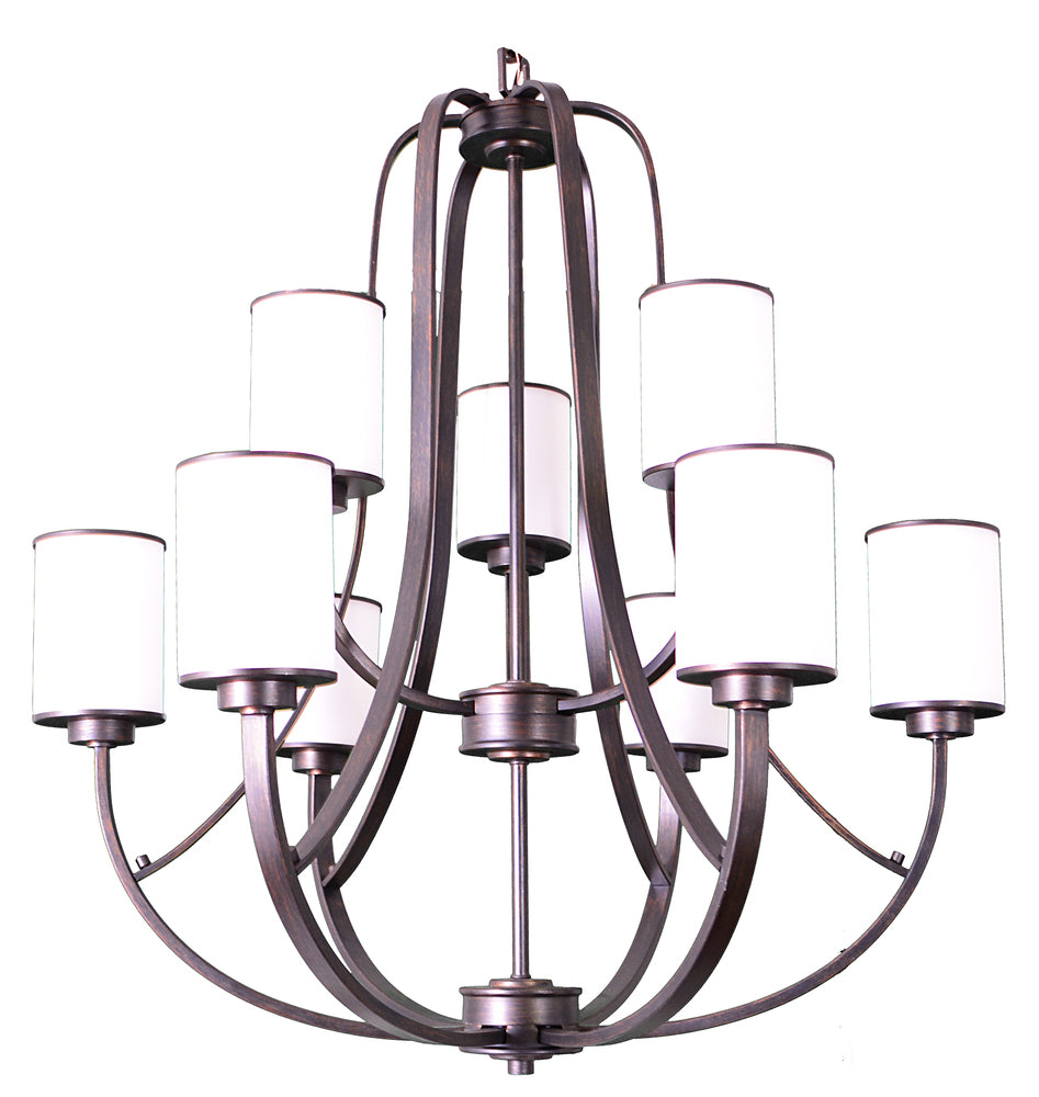 HOMEnhancements Lexington LX-CH9(WH)-RB Chandelier Light - Rubbed Bronze