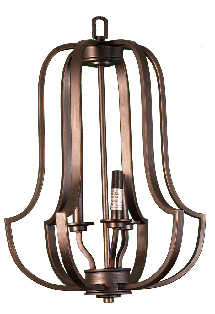 HOMEnhancements Lexington LX-HF3-RB Pendant Light - Rubbed Bronze