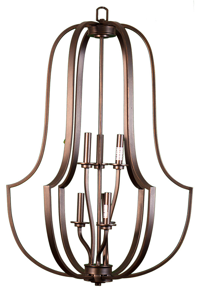 HOMEnhancements Lexington LX-HF6-RB Pendant Light - Rubbed Bronze