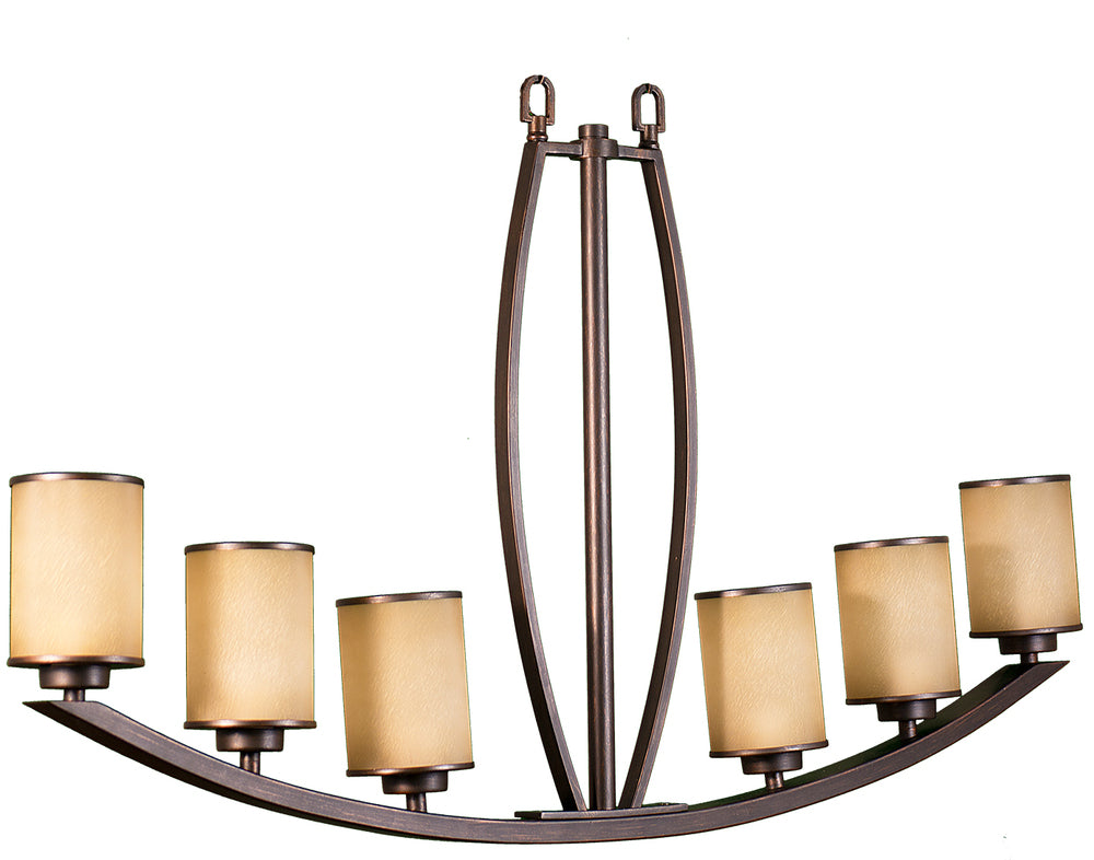 HOMEnhancements Lexington LX-IL6(TS)-RB Pendant Light - Rubbed Bronze