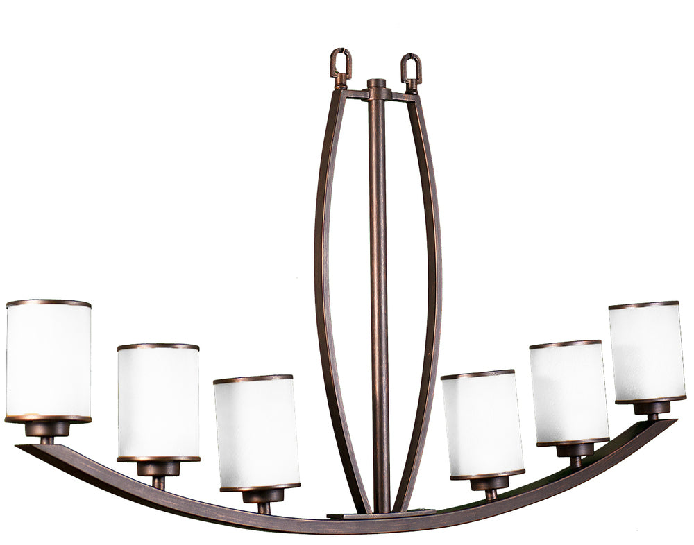 HOMEnhancements Lexington LX-IL6(WH)-RB Pendant Light - Rubbed Bronze