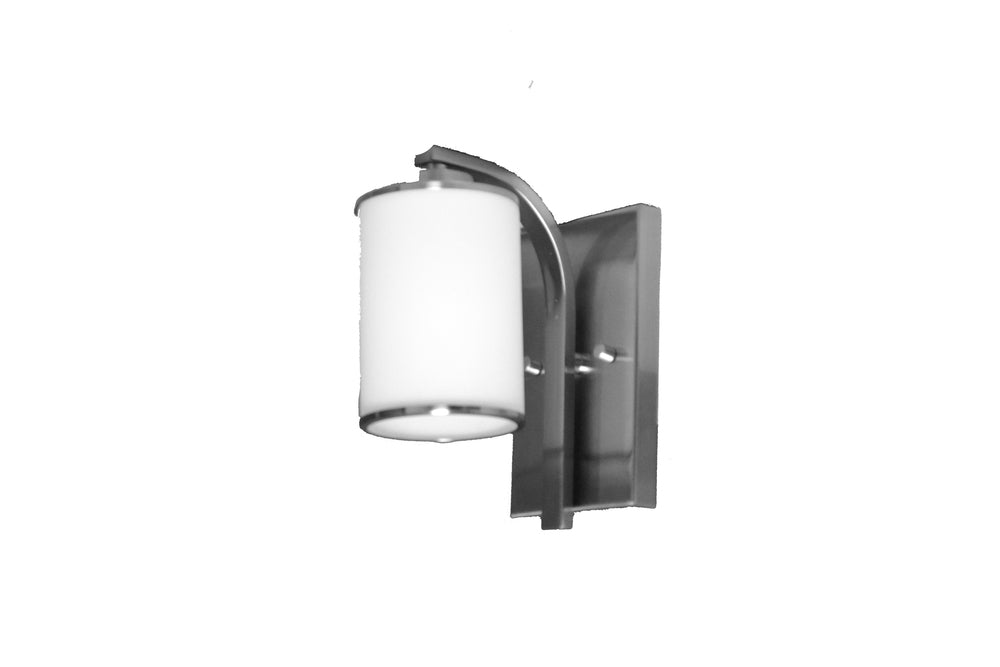 HOMEnhancements Lexington LX-VS1(WH)-NK Wall Light - Brushed Nickel