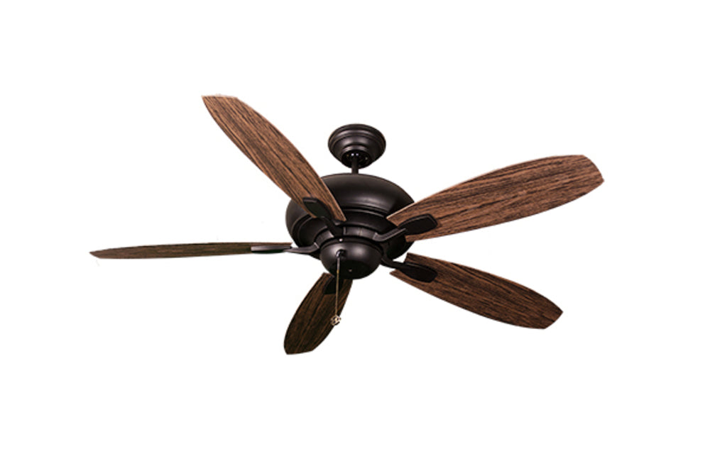 HOMEnhancements Rio Grande SUN600 RB5P(W) Ceiling Fan 60 - Bronze, Oak/Walnut/