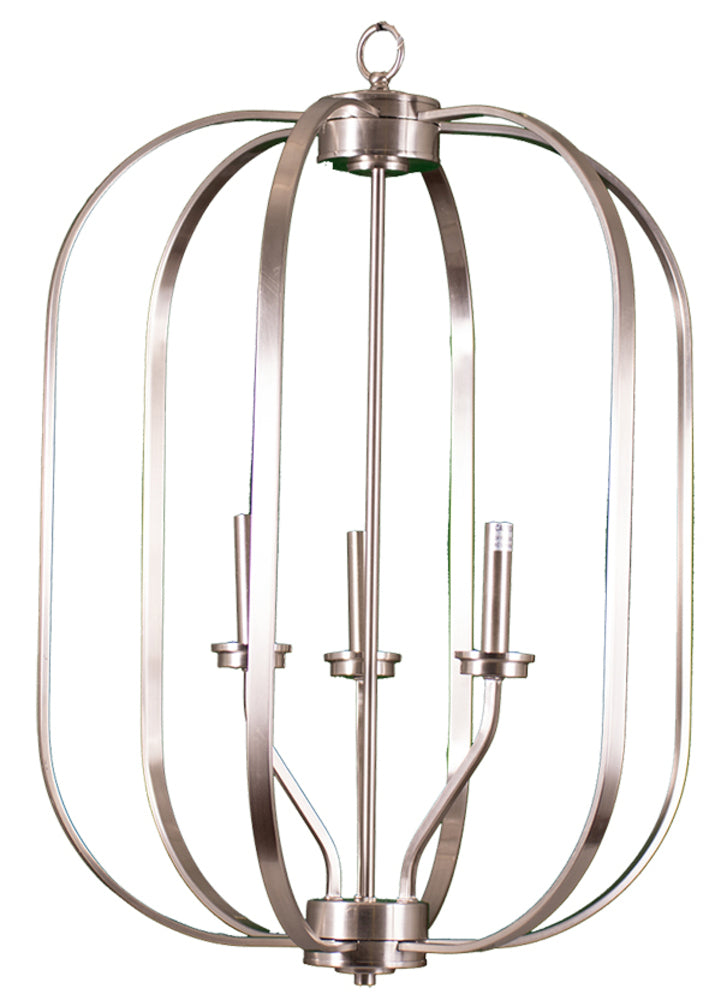 HOMEnhancements Victoria VIC-HF23-NK Pendant Light - Brushed Nickel