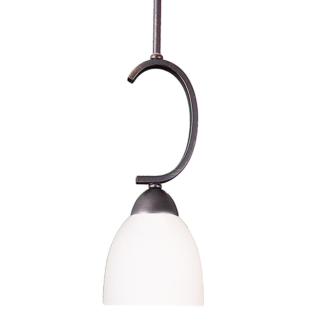 HOMEnhancements Victoria VIC-MP1(WH)-RB Pendant Light - Rubbed Bronze