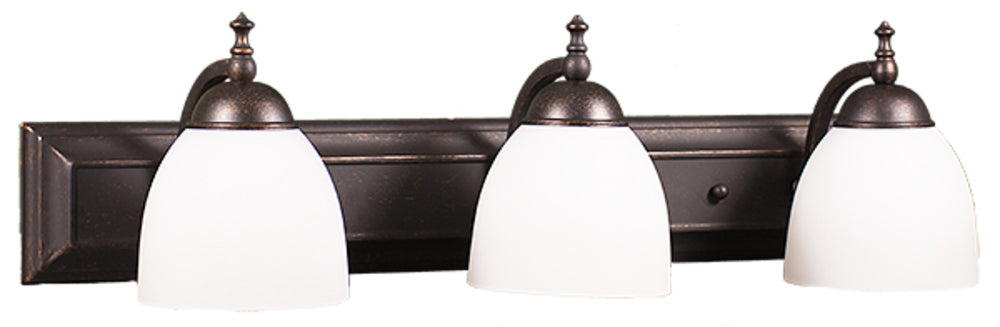 HOMEnhancements Austin VS-53(WH725)-RB Bath Vanity Light 30 in. wide - Rubbed Bronze