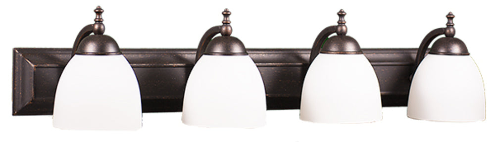 HOMEnhancements Austin VS-54(WH725)-RB Bath Vanity Light 36 in. wide - Rubbed Bronze