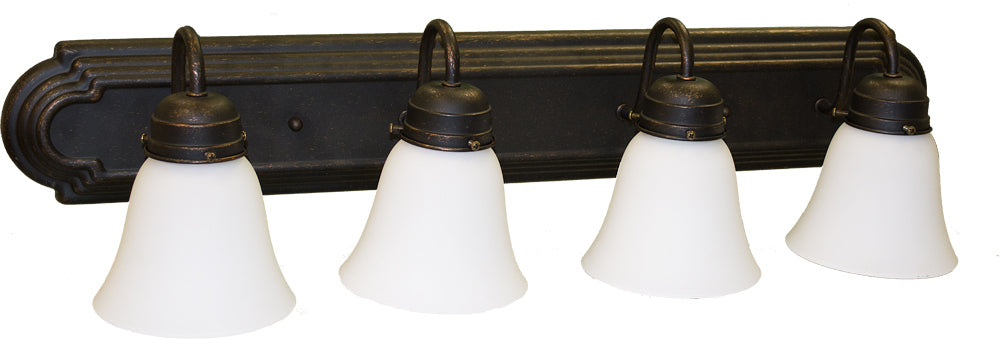 HOMEnhancements Victoria VSBB-4-RB(G-423) Bath Vanity Light 30 in. wide - Rubbed Bronze