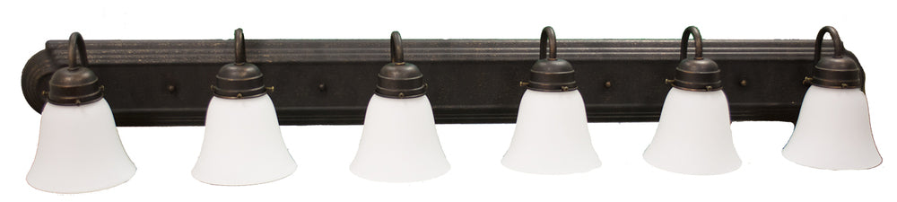 HOMEnhancements Victoria VSBB-6-RB(G-423) Bath Vanity Light 48 in. wide - Rubbed Bronze