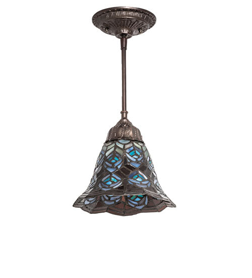 Meyda Tiffany Tiffany Peacock Feather 82421 Pendant Light -